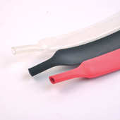 热缩套管 四倍热缩管 直径12mm 双壁热缩管 密封防水 红色带胶