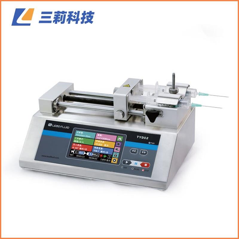 双通道注射泵 TYD02-02实验室注射泵 可装卡2支10ul-140ml注射器