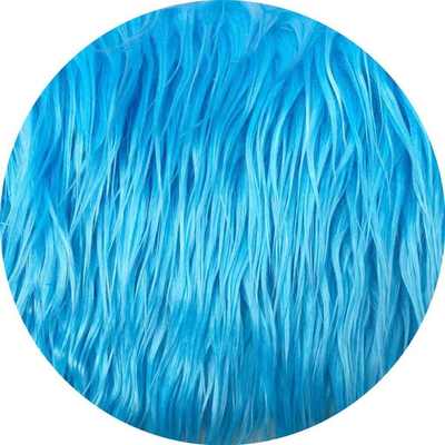 3/6/9CM洗水毛滚束毛假毛发头发毛长毛绒棉花娃娃头发落水毛面料