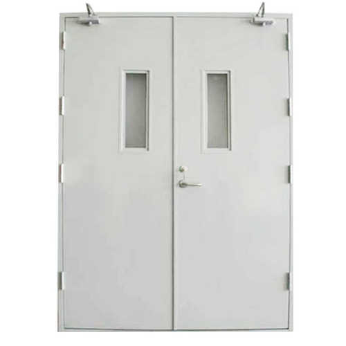 甲级单开双开消防通道门锌镀安全门防火隔热阻燃隔音钢制防火门