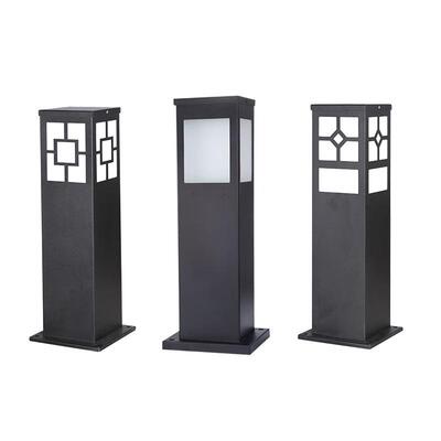 路易恒升太阳能草坪灯庭院灯防水草地灯景观灯花园灯方形不锈钢