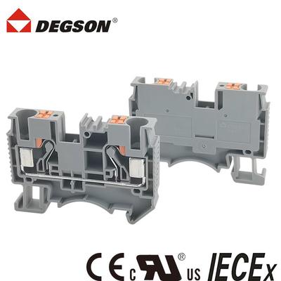 DEGSON高正高松导轨直插弹簧接线端子DS6-01P-11-00AH菲尼克斯PT6