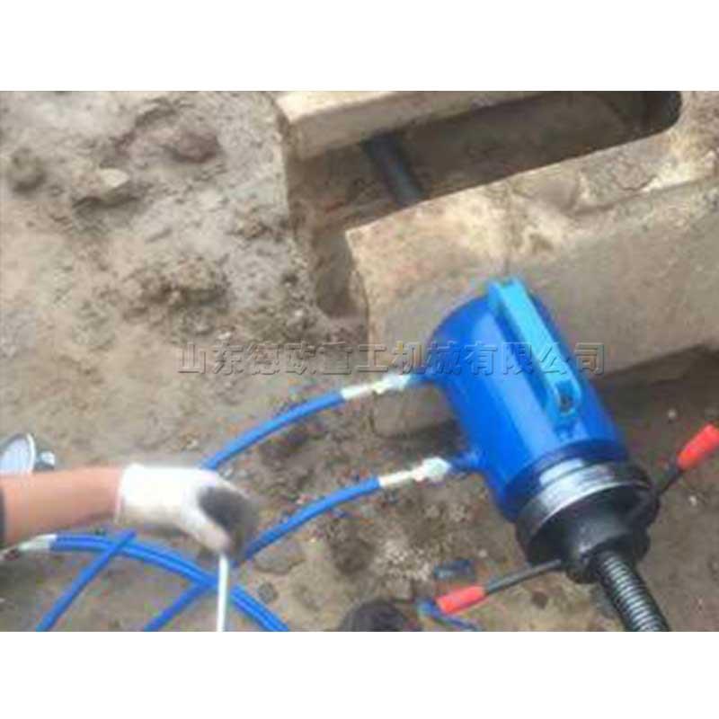 工程机械压套机履带式挖掘机钢套压装工具双向液压/轴套压装机图片