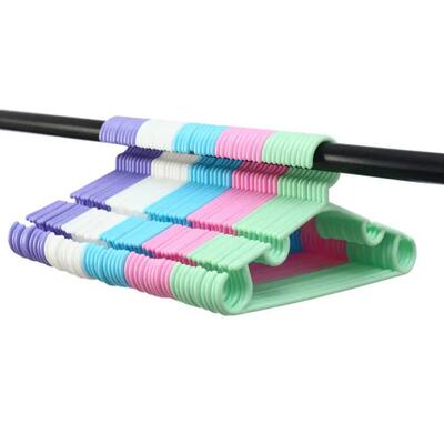 Set Portable Children Clothes Hanger Toddler Baby Coat Plast