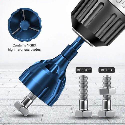 Deburring External Chamfer Tool Drill Bit Metal Remove Burr