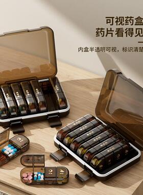 1PC Weekly Pill Case Pillbox 7 Days Medicine Tablet Box Port
