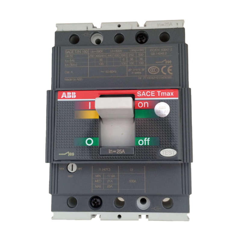 ABB塑壳断路器空气开关S2N160 100A 125A 160A 63A 32A 16A 3P 4P