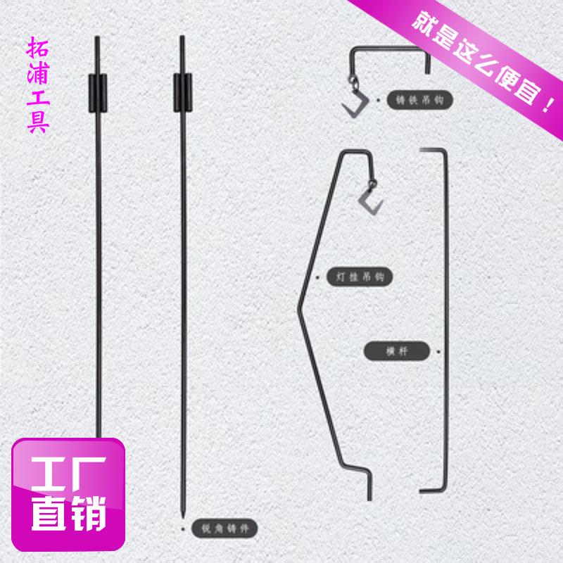 焚火灯架马灯煤油灯营灯架露营便携折叠野营收纳实心铸铁野外