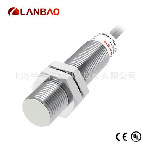 兰宝金属感应器L12XBN04DPO 2mPNP常开三线8m RlanbaoM1电感接近
