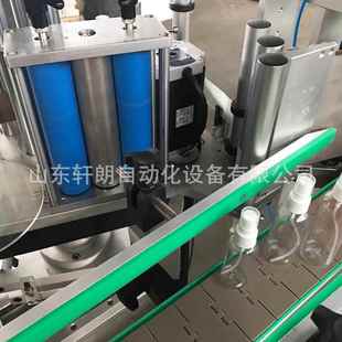 花露水香氛贴标机 日用化妆品不干胶贴标机 洗手液圆瓶贴标机厂家