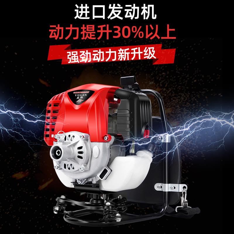 益多功能草机小轩型家用汽油程电动割四冲背负式农SKK用打草除草