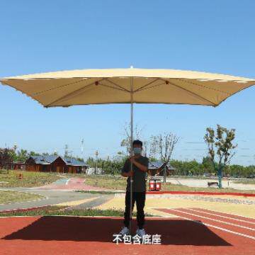 遮阳伞户外雨伞摆摊太阳伞四方防晒防雨加厚雨棚加粗大型地摊大伞