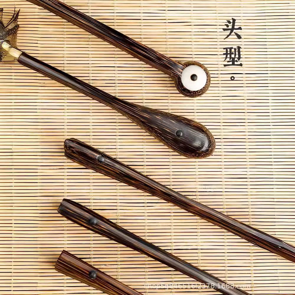 纯手工95寸棕竹折扇全芯圆头大茄头鱼尾燕尾和尚头搓节苏工宣纸面