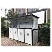 仿古广告垃圾箱 太阳能垃圾箱厂家 分类垃圾亭 广告垃圾箱