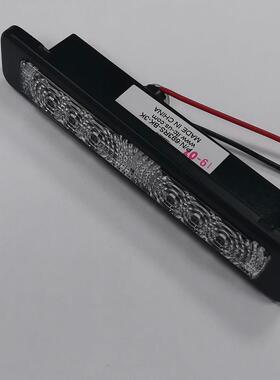 改装游艇房车灯,防水按压开关灯,黑色车内顶灯,橱柜低压LED指示灯