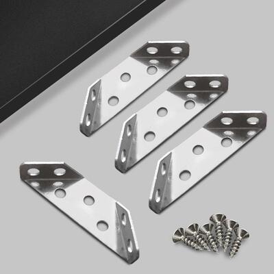 Small reinforced trapezoidal bracket, table and chair board