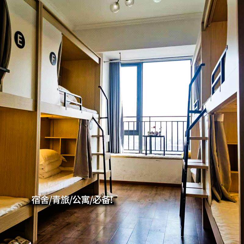 太空舱上下床员工宿舍上下铺学校双层床青旅民宿公寓床高低床厂家