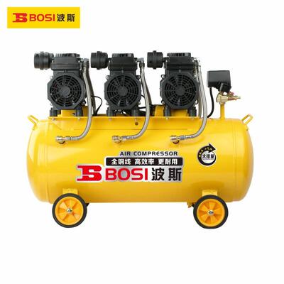 波斯气动220V 1380W*3无油空气压缩机空压机90L BS663020其他