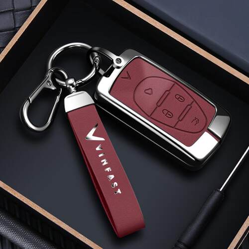 适用于 Khóa Ô Tô Handmade Vinfast钥匙套 VF E34 / VF8 / VF9