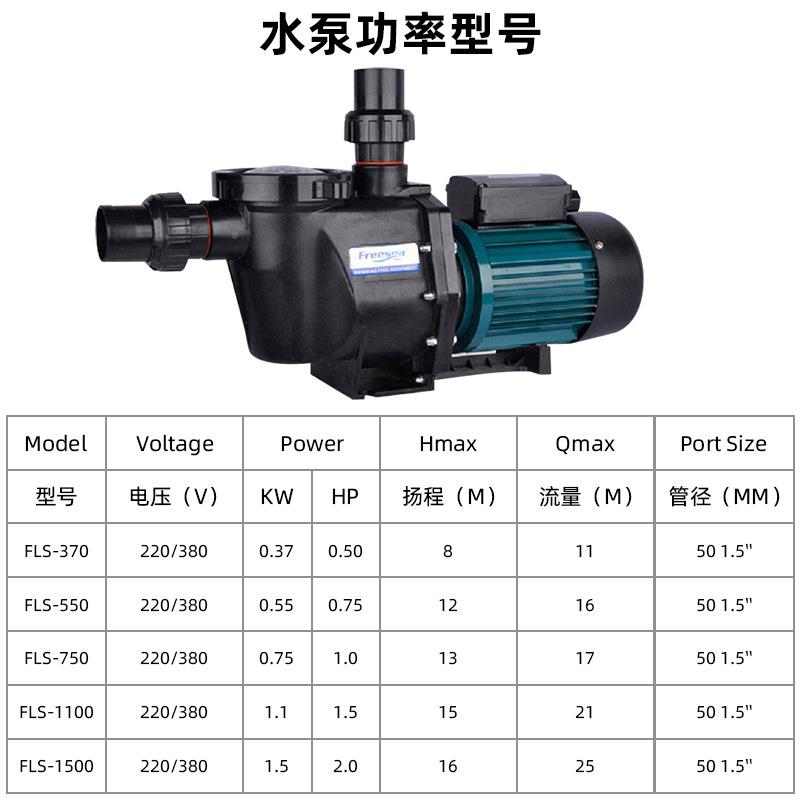 吸抽LMT水机 鱼塘增氧游泳池循环过滤大流高扬程自量泵抽水水机