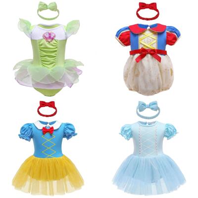 Baby Romper TUTU Dress With Headband Infant Baby Princess Gi