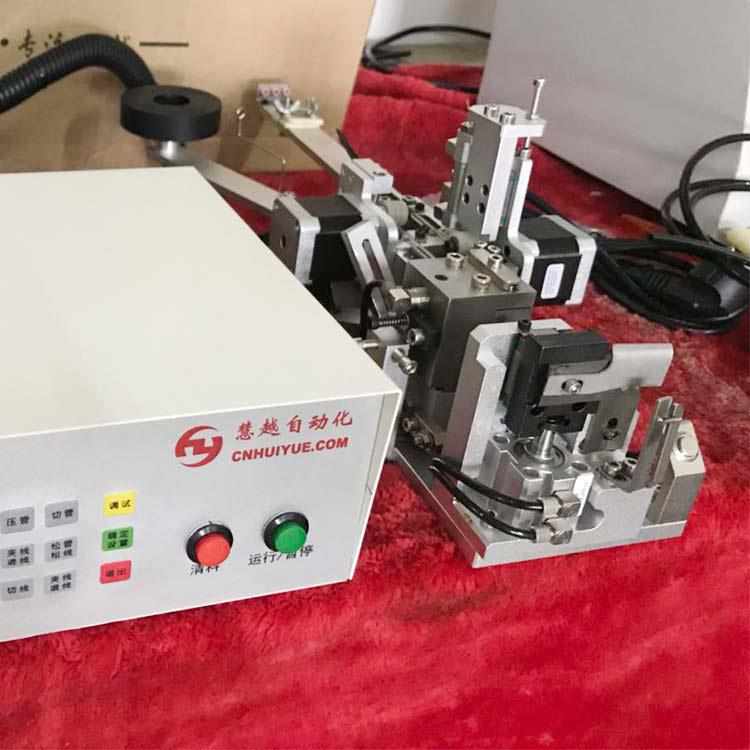 装在机套管线圈套管自动电子穿机机变压器机上新款绕线铜线套管的