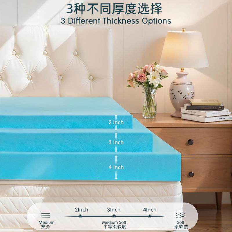 跨境凝胶床垫家用双人床垫记忆棉床垫学生宿舍软垫190*90单人床垫