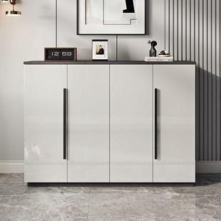 烤漆鞋柜家用门口大容量入户楼道收纳柜进门口玄关柜经济型鞋架子