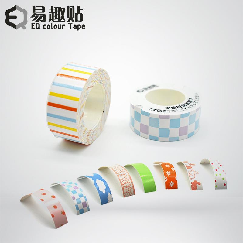 适用锦宫贴普乐LR5C爱萌纸色带lite可爱便利标签纸条热敏打印贴纸