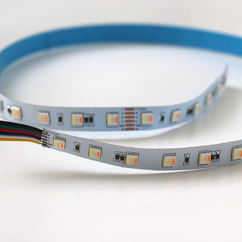 低压智能一24V 五色体灯带LE围D超亮装饰氛家庭户外场景RGB色温