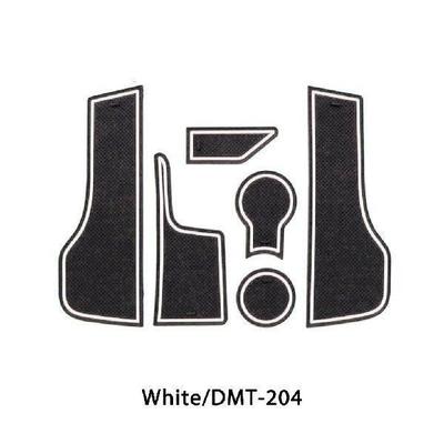 5 Pieces Gate Slot Cup Mat Silicone Automobile Coaster Pad