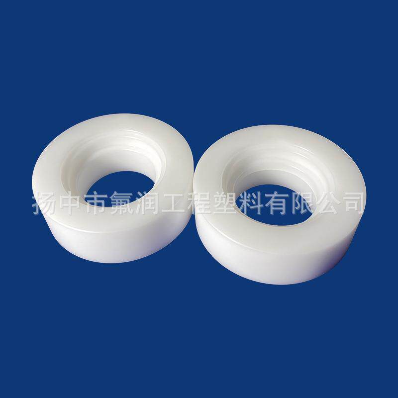 CNC机械加工精密车削工程塑料绝缘零件POM聚甲醛异形制品