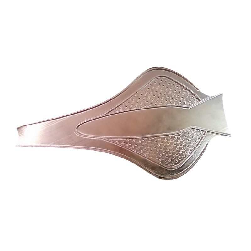 优质高周波压花铜模CNC精雕高频模具制作设计皮革烙印模铜模logo