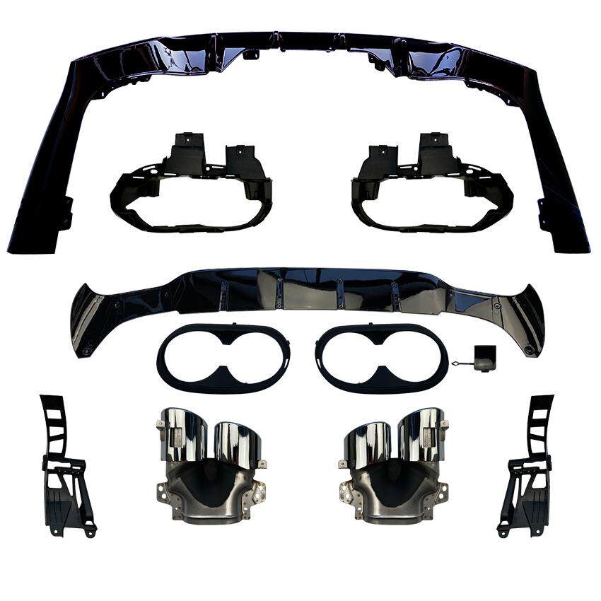 适用奔驰CLA级C118CLA200260CLA45AMG后唇尾唇尾喉扰流板改装