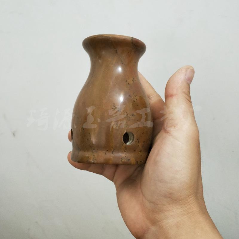 红砭石摆件红砭石刮痧板梳子玉器