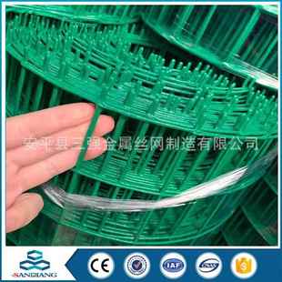 6cm孔硬塑电焊网 安平三强生产销售草绿色荷兰网 养殖pvc电焊网