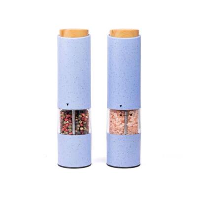 Electric Salt And Pepper Grinder Set Of 2, Battery Powered,