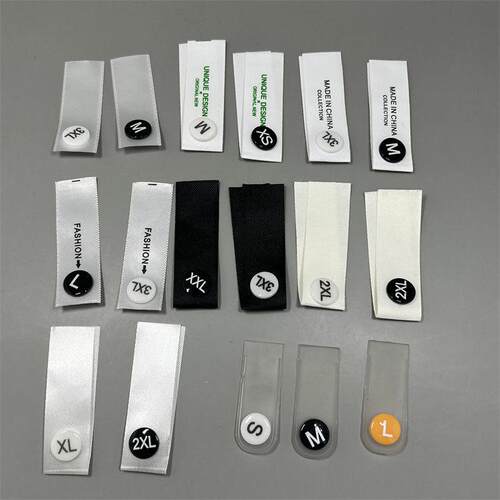 尺码扣圆形尺码标尺码粒分码按扣塑料二合扣服装分码粒尺码配件