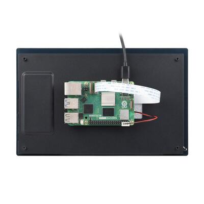 微雪 树莓派4/5 9寸DSI高色域显示屏IPS电容触摸 720×1280分辨率