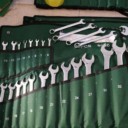 两用扳手套装6-32常用全套工具整套机修汽修一头梅花一头开M&