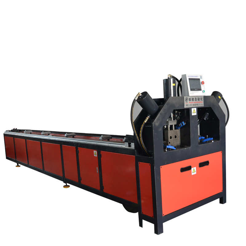 定制全自动角钢数控液压冲剪机方管圆管切断设备管材五金件冲压机