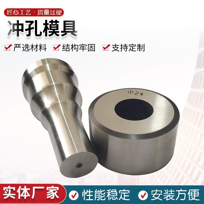 Q35Q46联合冲剪机圆孔冲头定制液压冲床冲头模具冲针冲模冲孔模具