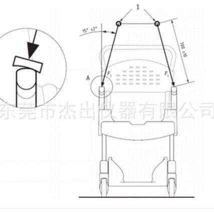 厂家生产辅助器具扶手耐久性试验装置电动高度调整机构耐久性装置