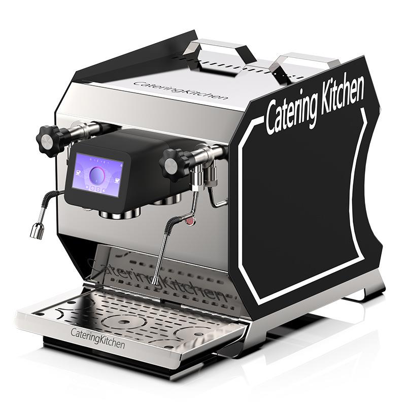 刺客CK007咖啡机意式半自动一体机冷热双萃办公室家用商用咖啡机