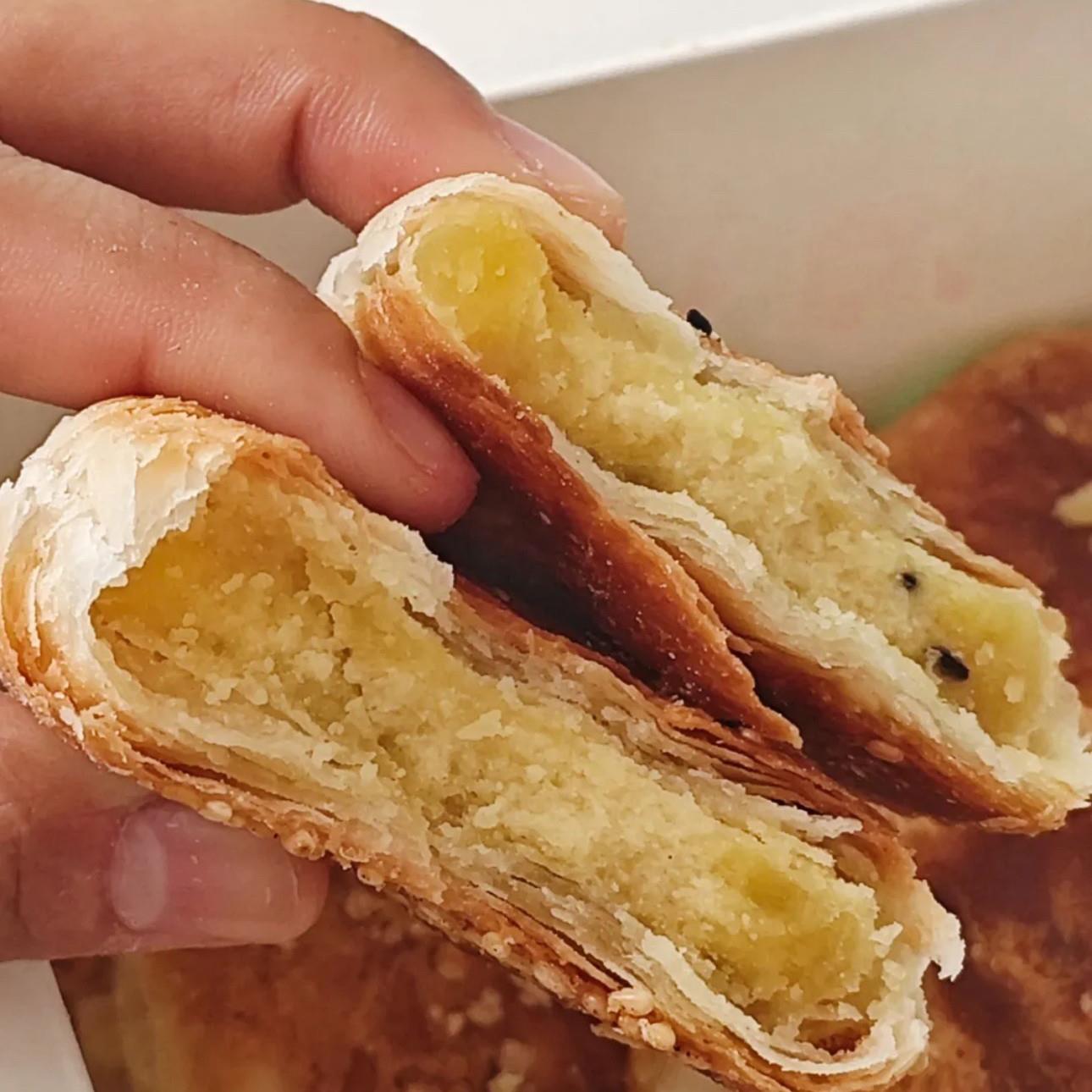 北京拔丝绿豆饼绿豆酥饼北新桥店红豆饼糕点心代购顺丰冷发