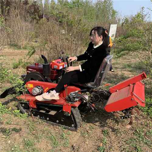 农用履带式田机耕大马力小耕地田犁机UVQ多功型能果园大棚履带犁