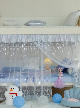 子母床.998956282米梯上高下铺形双层床女孩1.5m低儿1童床1.35上