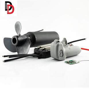 钻石动力E30水下推进器动力套装 防水马达电机皮划艇冲浪板
