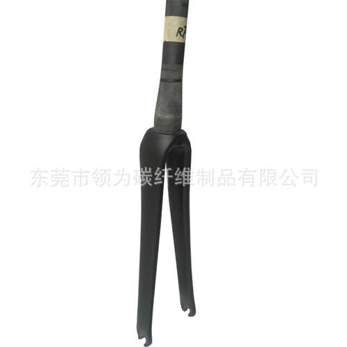 工厂直销闪电700C全碳纤维公路前叉椎管前叉UD/3K外观外贸