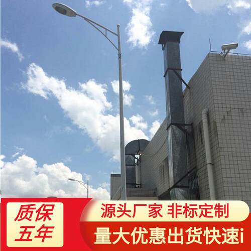 led路灯户外100W120W150W8米10米12米高灯杆小区景区道路景观照明
